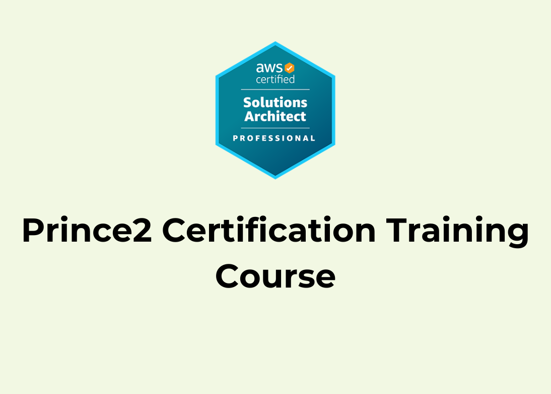 Prince2 Certification Training Course